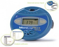 MicroLogPRO II Temperature and humidity data loggers