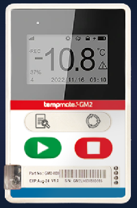 tempmate.®-GM2: Real-time Rechargeable Digital Monitoring Solution
